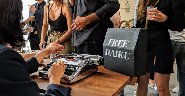 Typewriter Poetry at Events